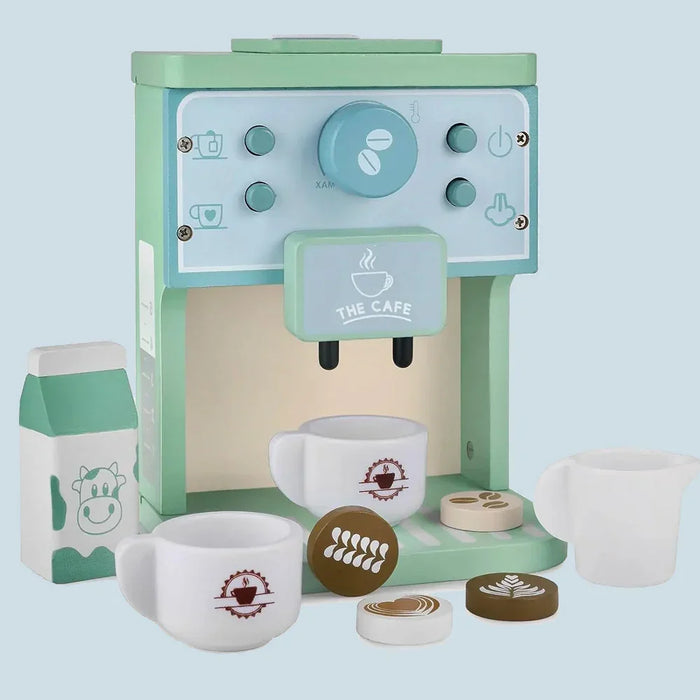 Wooden Coffee Play Set, Engaging and Interactive