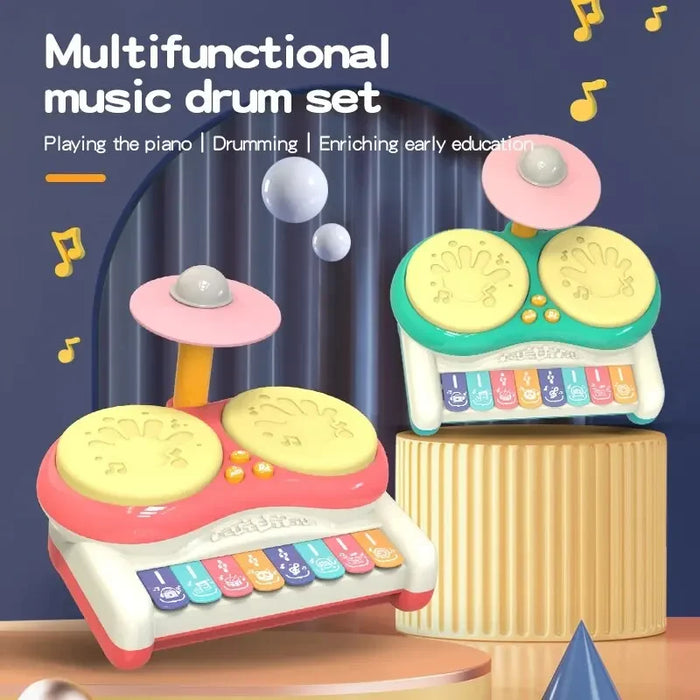 Playful Drum Set, Engaging Design
