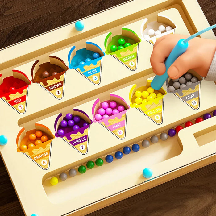 Engaging Magnetic Game Board, Hand-Eye Coordination