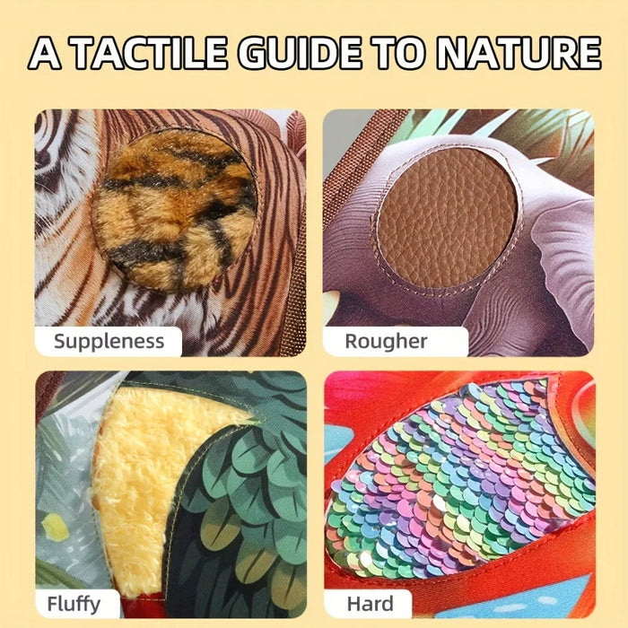 Interactive Sensory Book, Engaging Colors and Textures