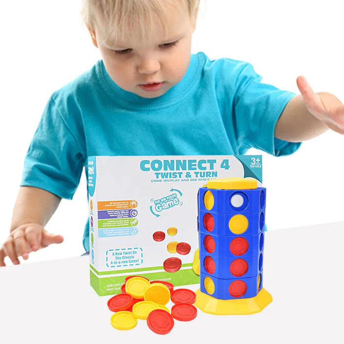3D Connect 4 game, interactive twist