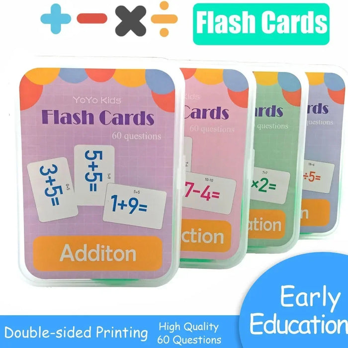 Playful Math Flash Cards, Interactive Counting Learning