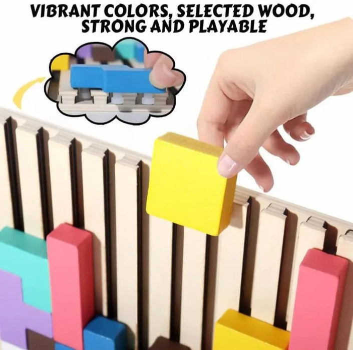 Engaging Wooden Puzzle Game, Creative Thinking Tool