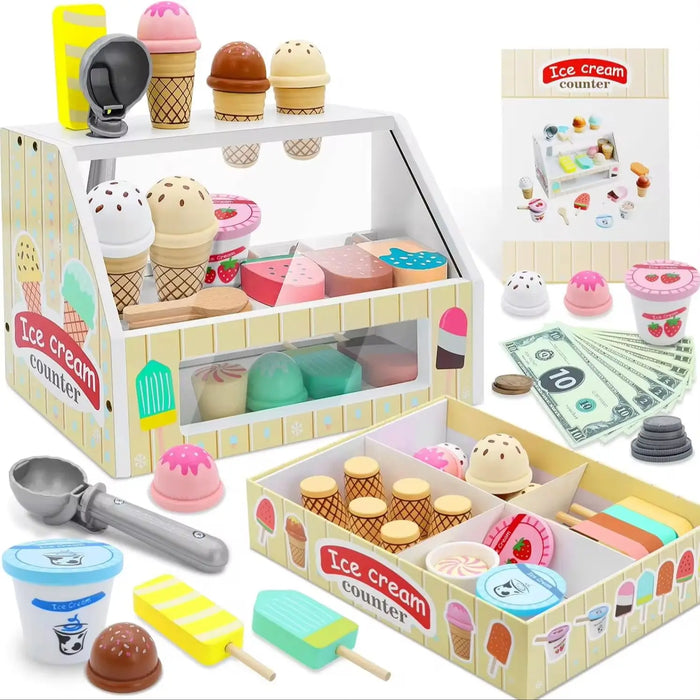 Creative ice cream playset, educational fun