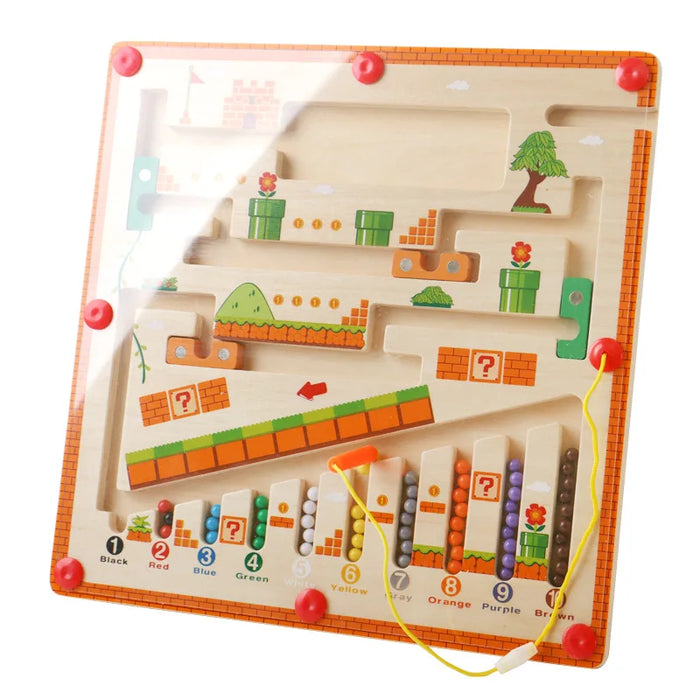 Colorful Magnetic Puzzle, Educational Counting Activity