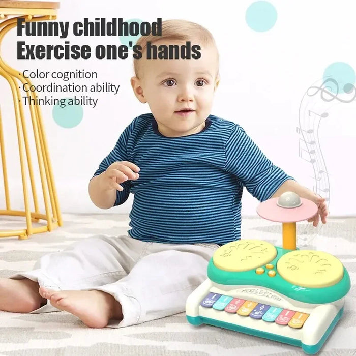 Playful Drum Set, Engaging Design