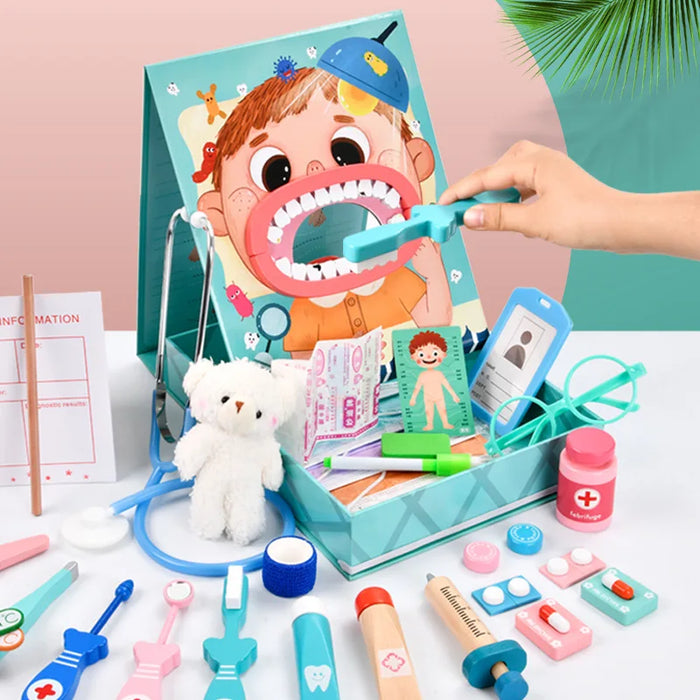 Child-Friendly Dentist Play Set, Interactive Role-Playing Fun