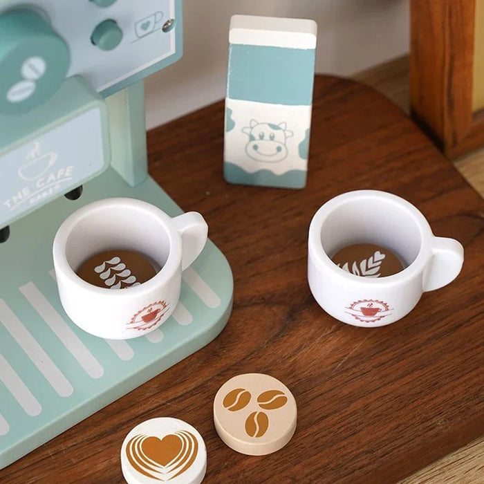 Wooden Coffee Play Set, Engaging and Interactive
