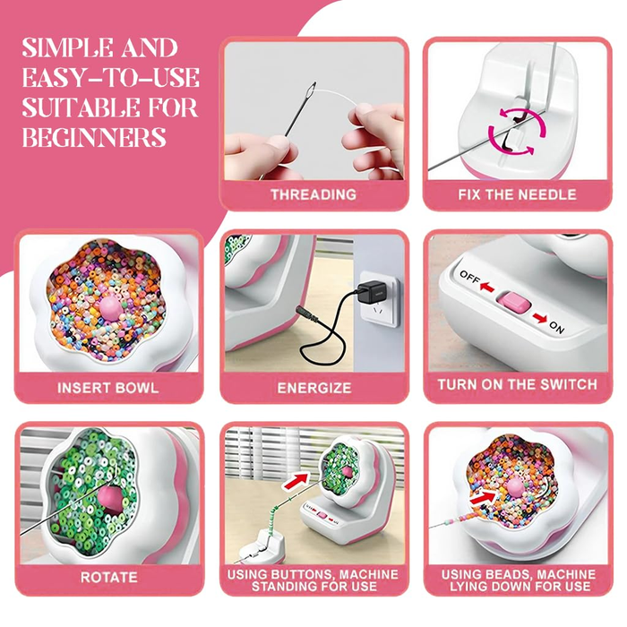 Efficient Electric Bead Machine, User-Friendly Design