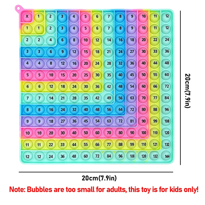 Colorful Fidget Board, Enhance Math Skills
