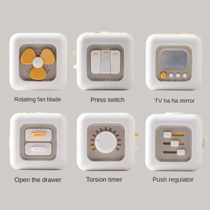 Sensory Cube Toy, Engaging & Interactive