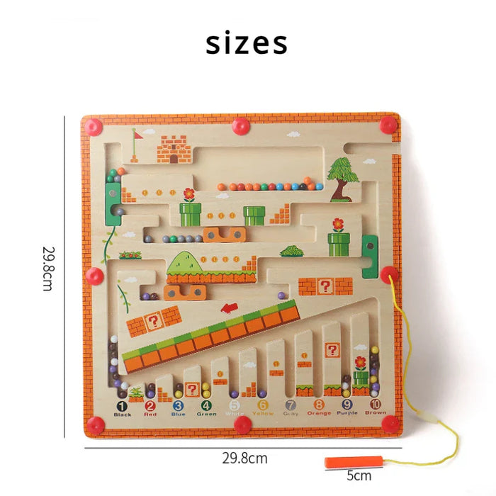 Colorful Magnetic Puzzle, Educational Counting Activity