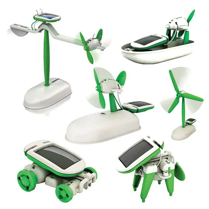 Solar robot kit, educational discovery