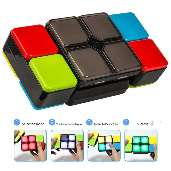 Interactive Puzzle Cube, Engaging Music