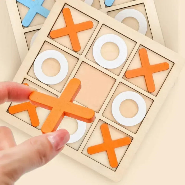 Playful Wooden Toy Set, Interactive Strategy Game