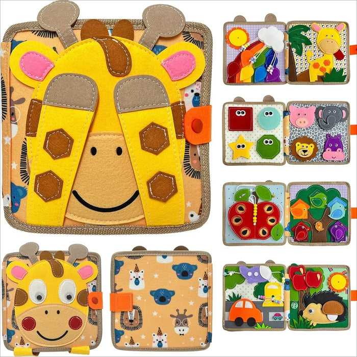 Sensory Animal Book, Interactive & Engaging