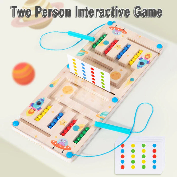 Vibrant Magnetic Game, Engaging Color Exploration