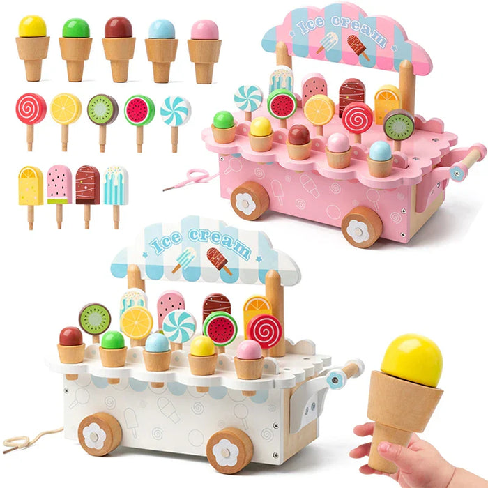 Charming Ice Cream Truck Toy, Imaginative Adventure
