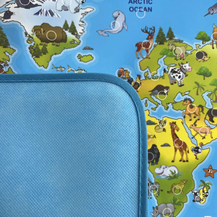 Interactive Learning Tool, Engaging Animal World Map