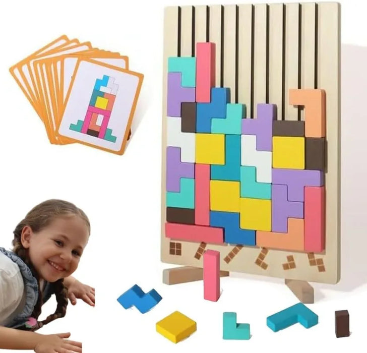 Engaging Wooden Puzzle Game, Creative Thinking Tool