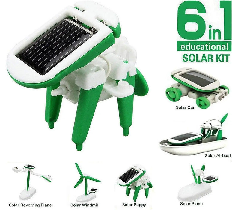 Solar robot kit, educational discovery