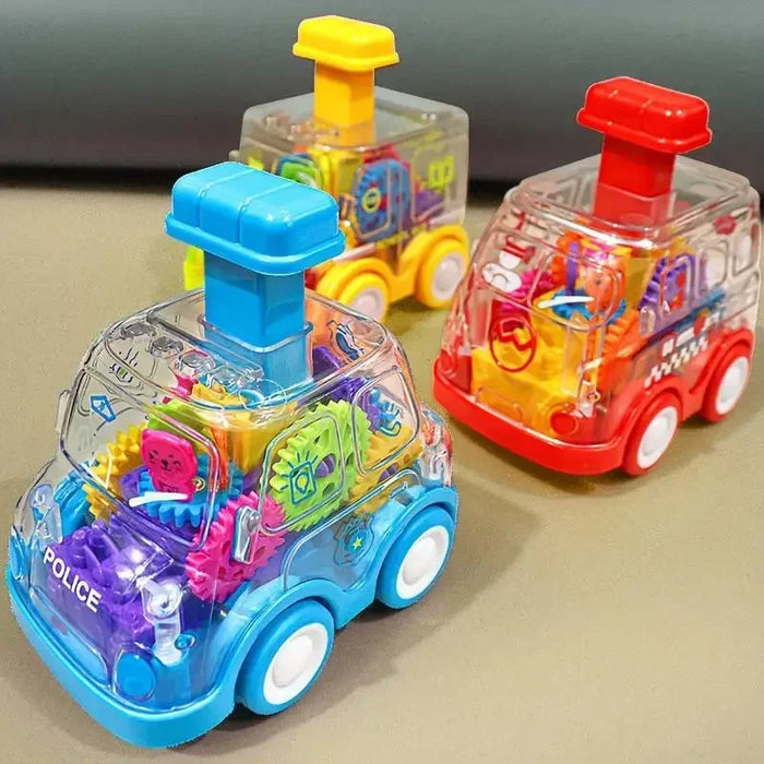 Dynamic Toy Car, Push-and-Go Fun