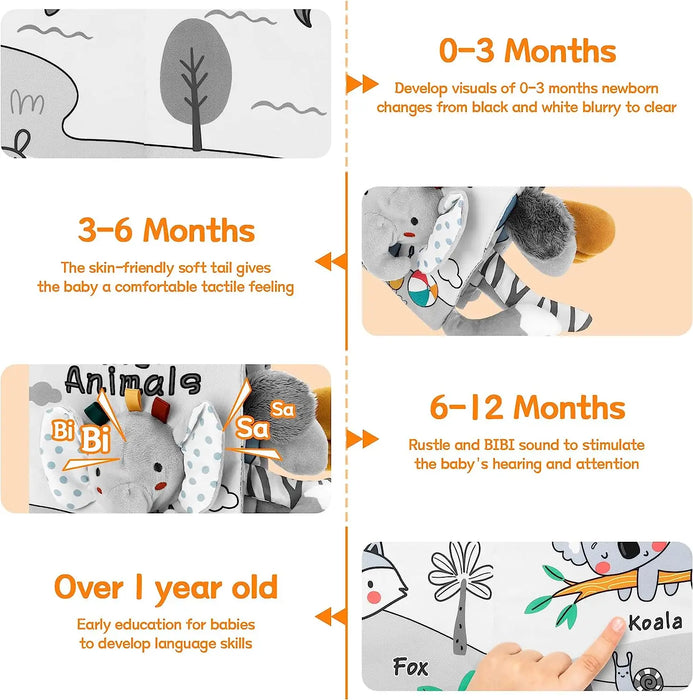 Gentle Discovery Book, Engaging Sensory Experience