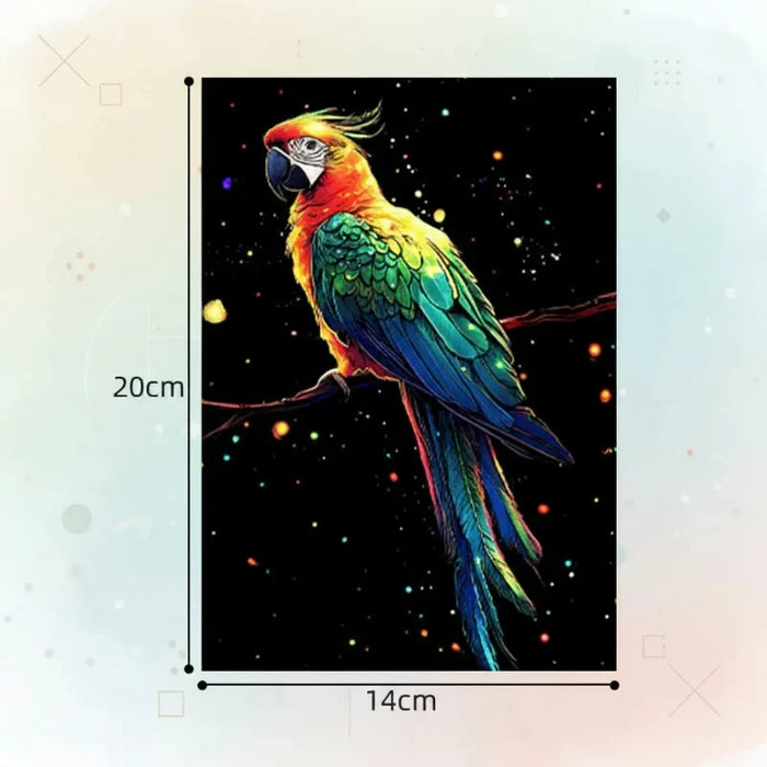 Glow-in-the-Dark Scratch Card Set, Interactive Fun