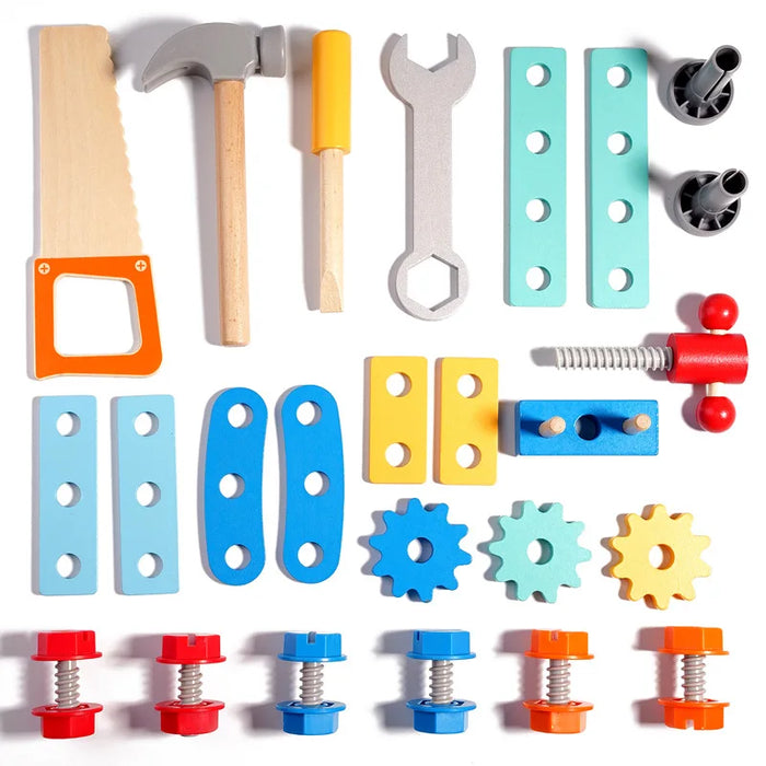 Engaging Wooden Activity Box, Explore & Learn