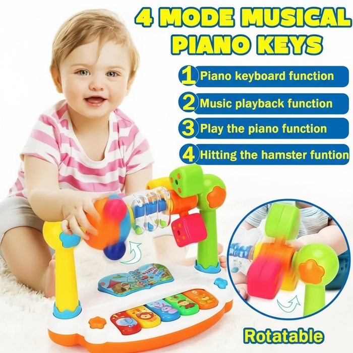Interactive Toy Piano, Musical and Luminous