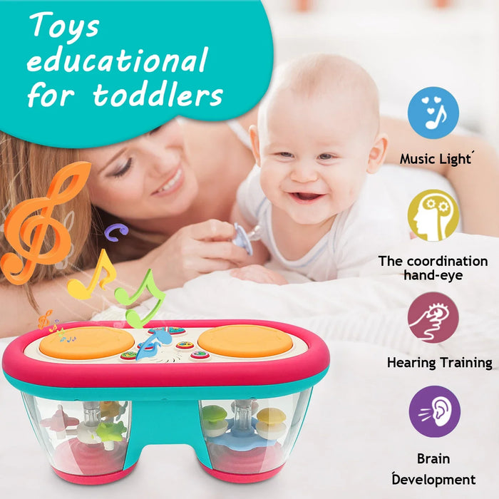 Musical Baby Drum Set, Interactive Play