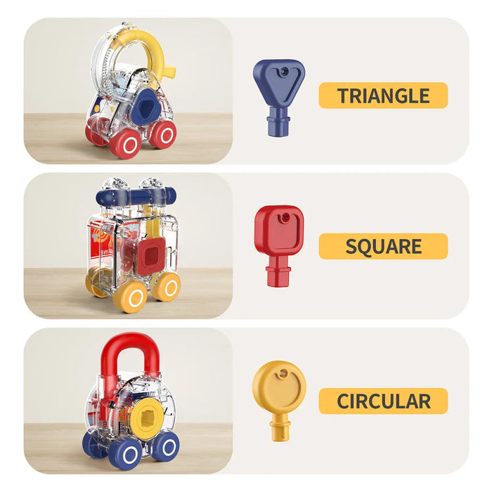 Skill-Building Toy, Interactive Key and Lock Set