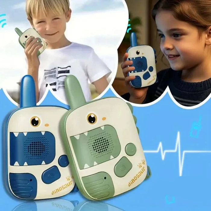 Dino-Themed Walkie-Talkies, Adventure & Fun