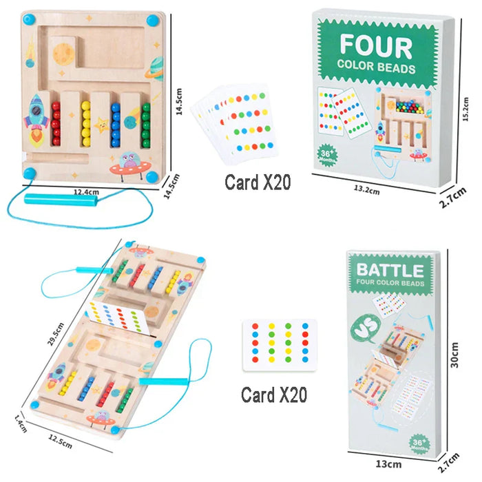 Vibrant Magnetic Game, Engaging Color Exploration