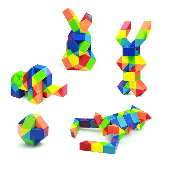 Colorful Puzzle Toy, Versatile Design