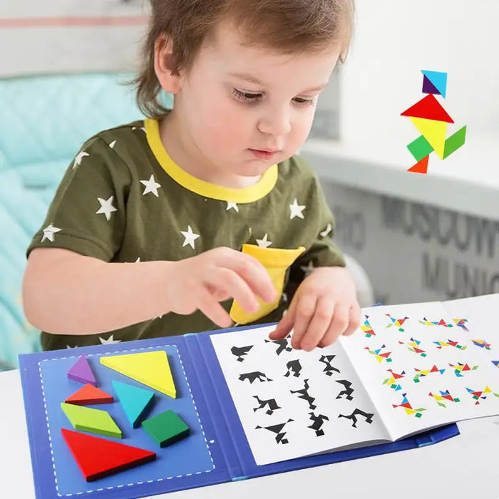 Cognitive Development Wooden Puzzle, Engaging Logic Game