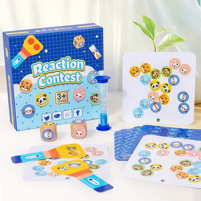 Interactive Reaction Board Game, Engaging and Competitive