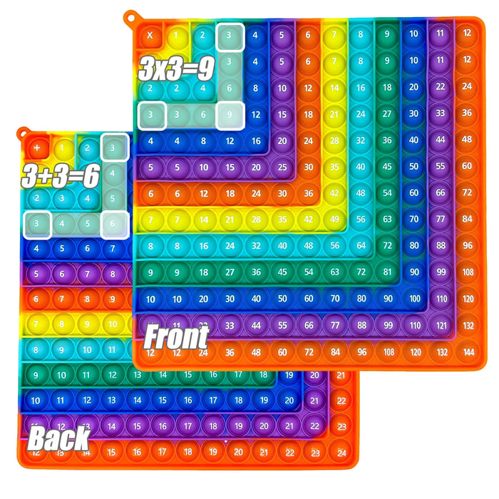 Colorful Fidget Board, Enhance Math Skills