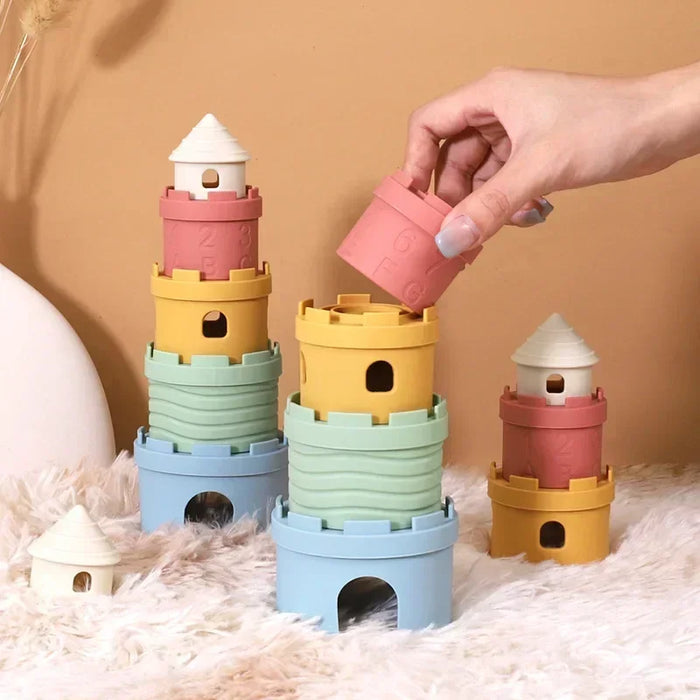 Colorful Stacking Toy, Interactive Play