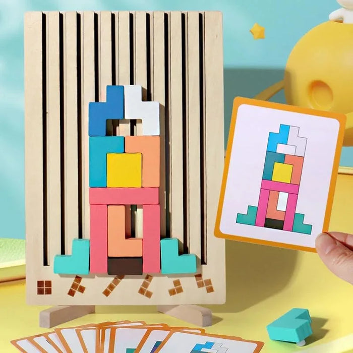 Engaging Wooden Puzzle Game, Creative Thinking Tool