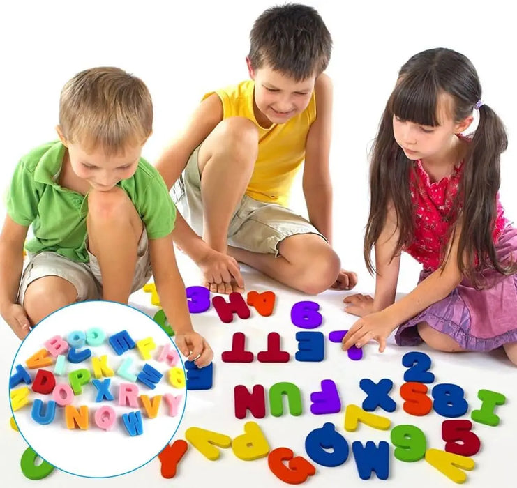 Colorful Bath Letters, Engaging and Educational