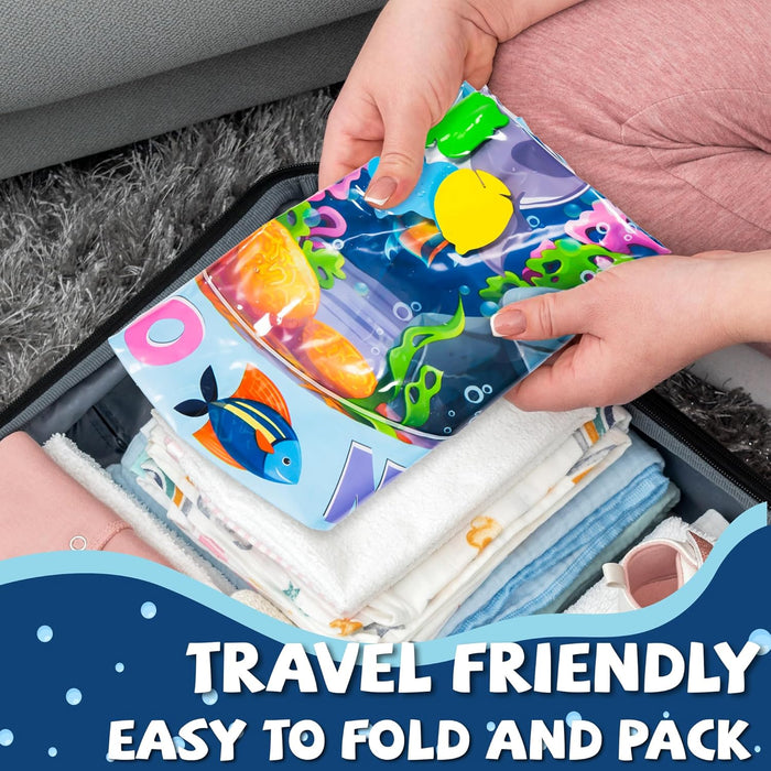 Colorful Baby Sensory Water Mat, Engaging & Developmental