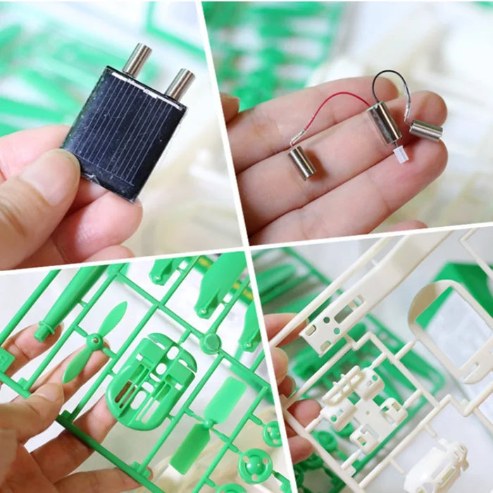 Solar robot kit, educational discovery