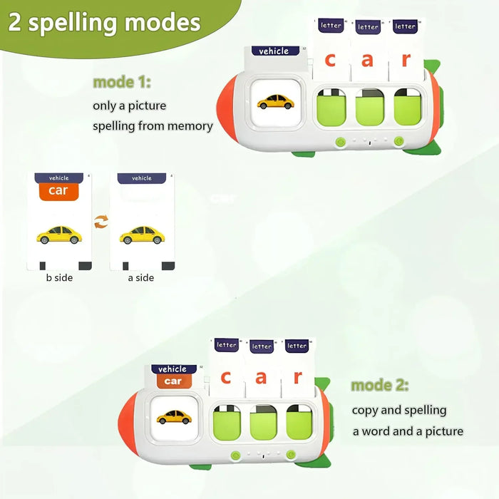 Interactive Educational Card Machine, Engaging Language Learning