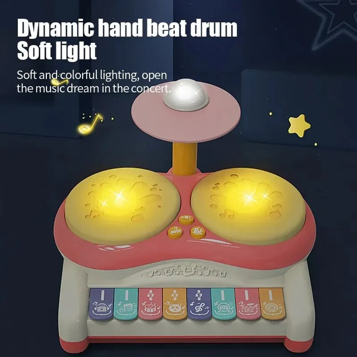Playful Drum Set, Engaging Design