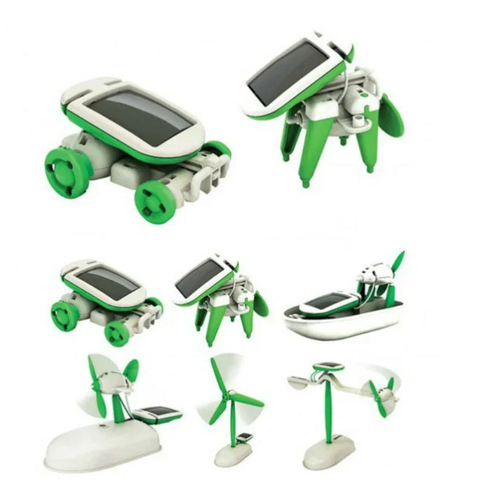 Solar robot kit, educational discovery