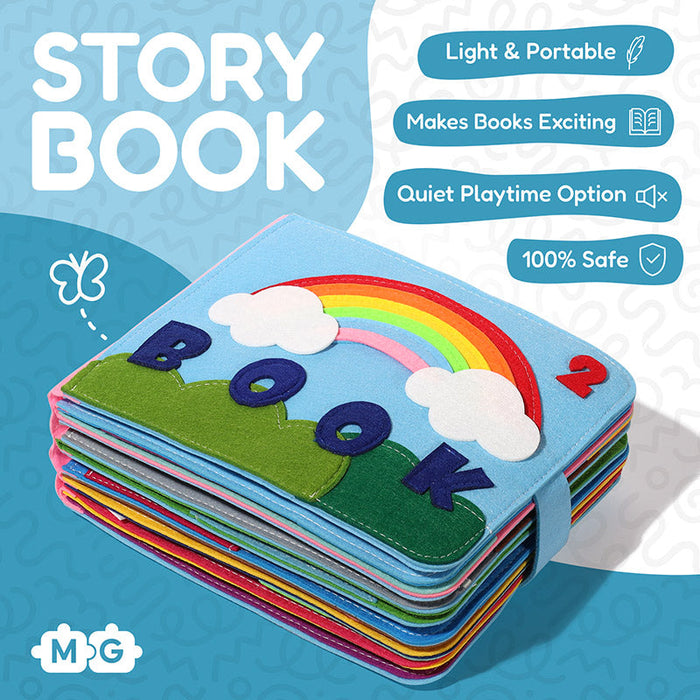 Montessori Story Book For Kids | Interactive Learning