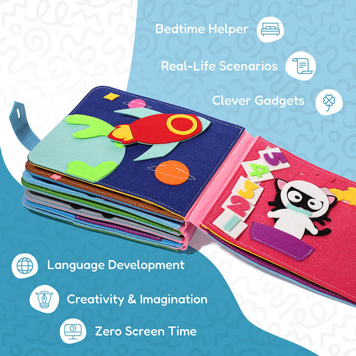 Montessori Story Book For Kids | Interactive Learning