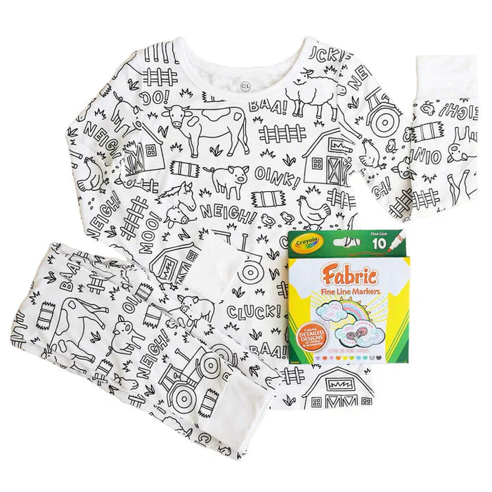 Imaginative Children's Pajamas, Whimsical Design