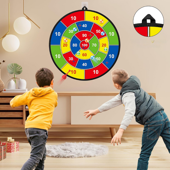 Large Children's Dartboard Set, Fun and Interactive